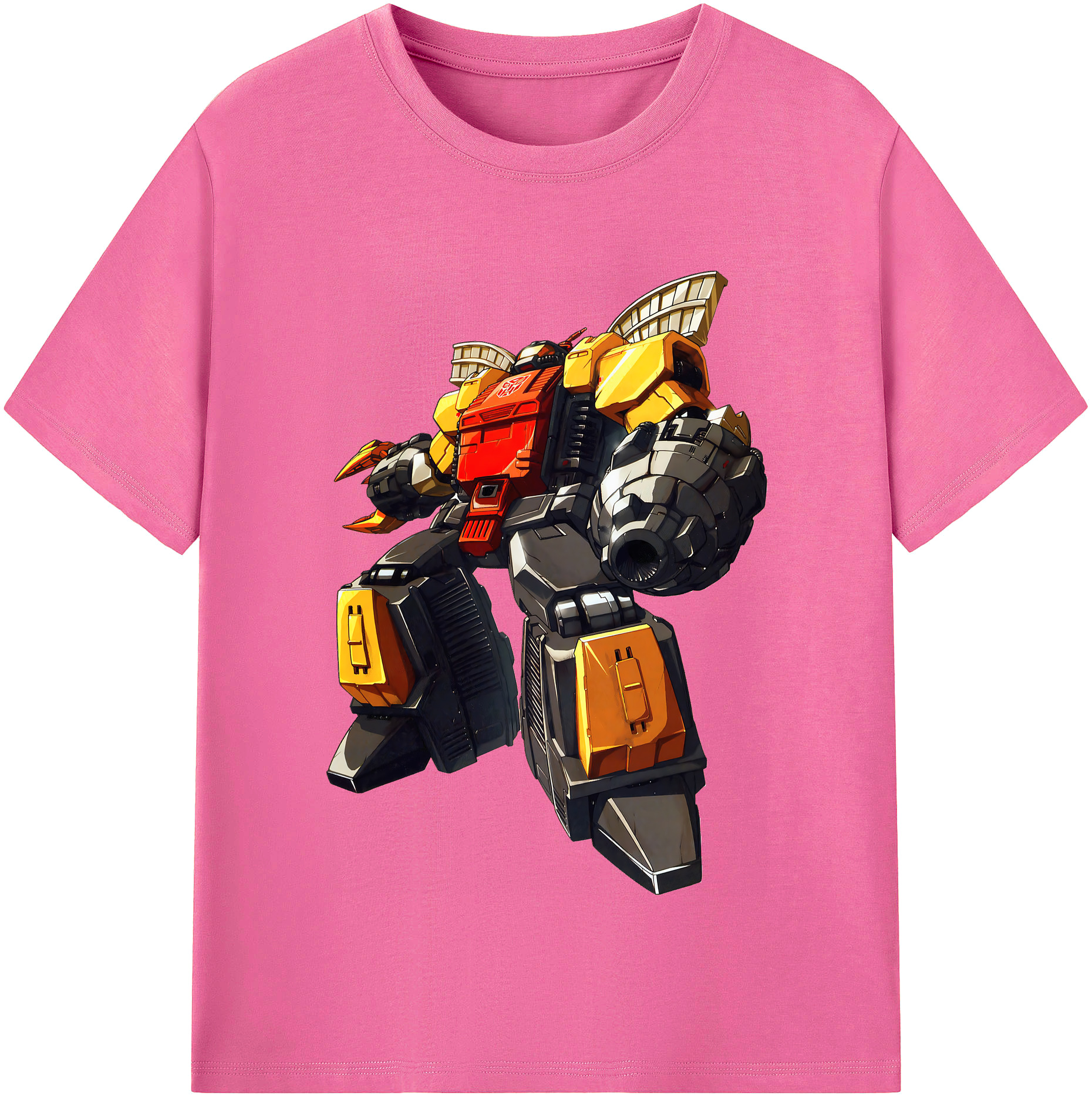 （画像用） Transformers トランスフォーマー レディースカジュアルプリントTシャツ（綿100％）